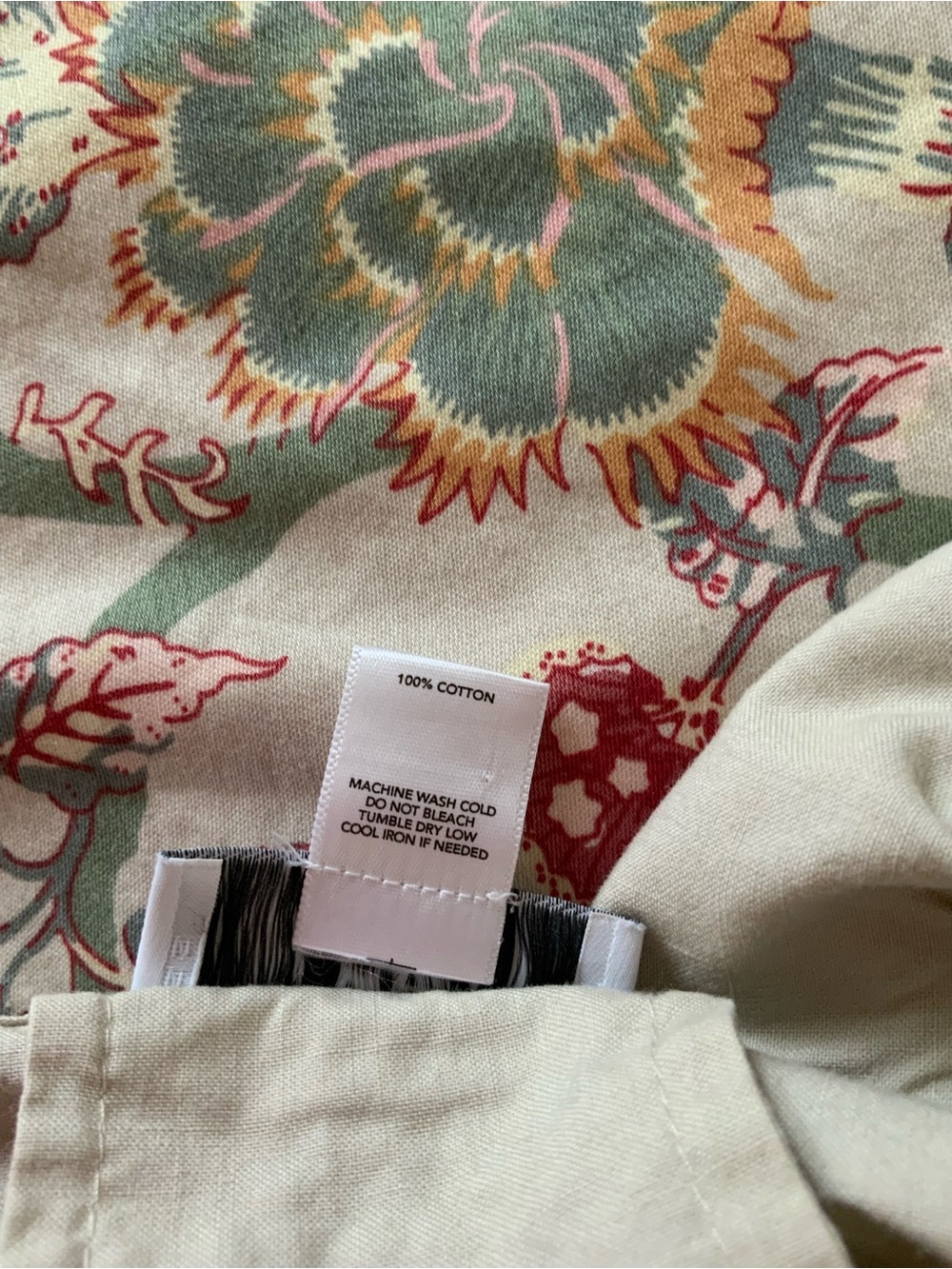 Ann Taylor LOFT Khaki Utility Trench Jacket with Contrast Buttons - Picture 7 of 7